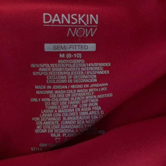 Danskin skort size medium with pockets - Picture 2 of 5